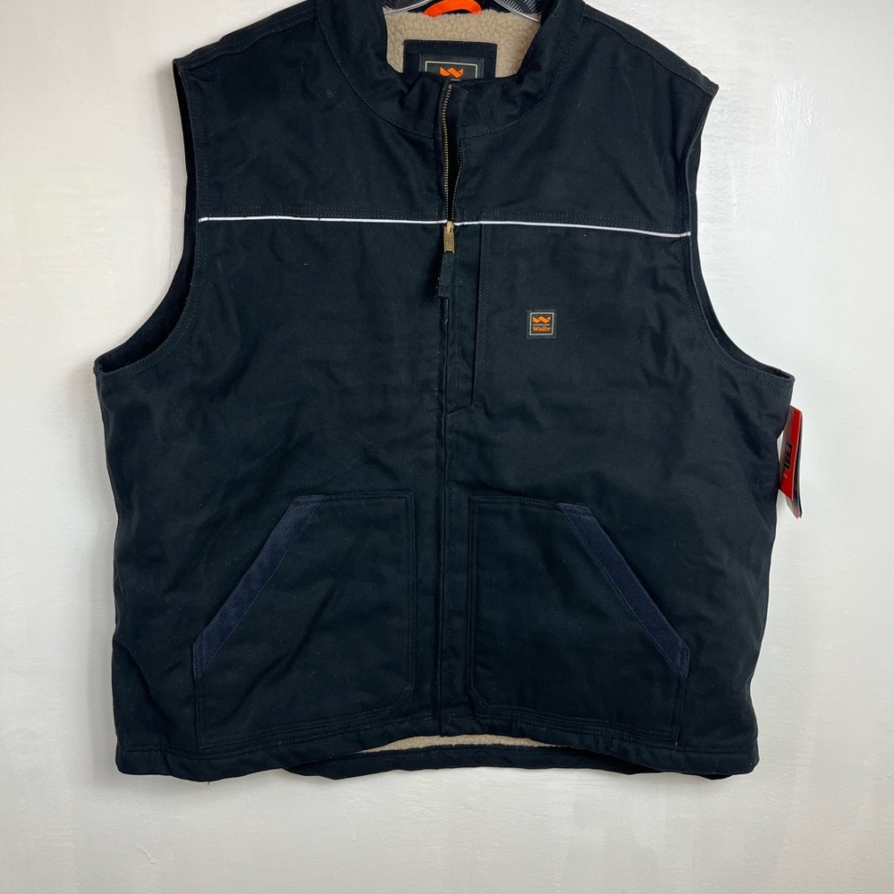 Walls Outdoor Goods Mens Insulated Duck Work Vest Size 3XL